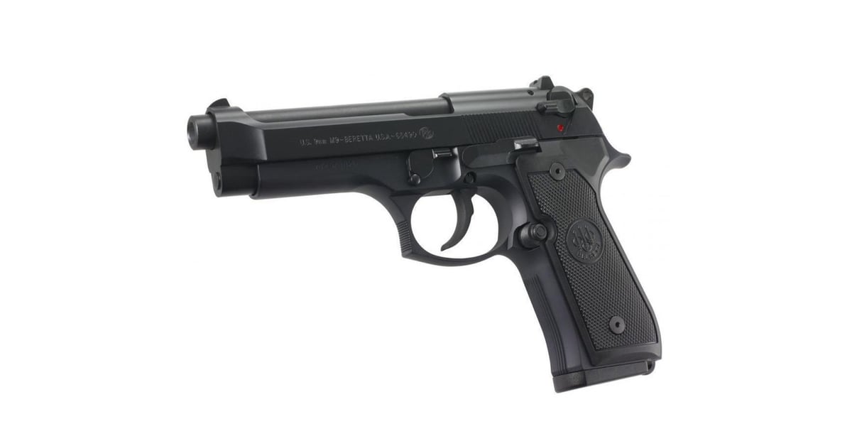 Beretta Beretta M9 Commercial 9mm Pistol 10 1 Rounds ca Ma Compliant 