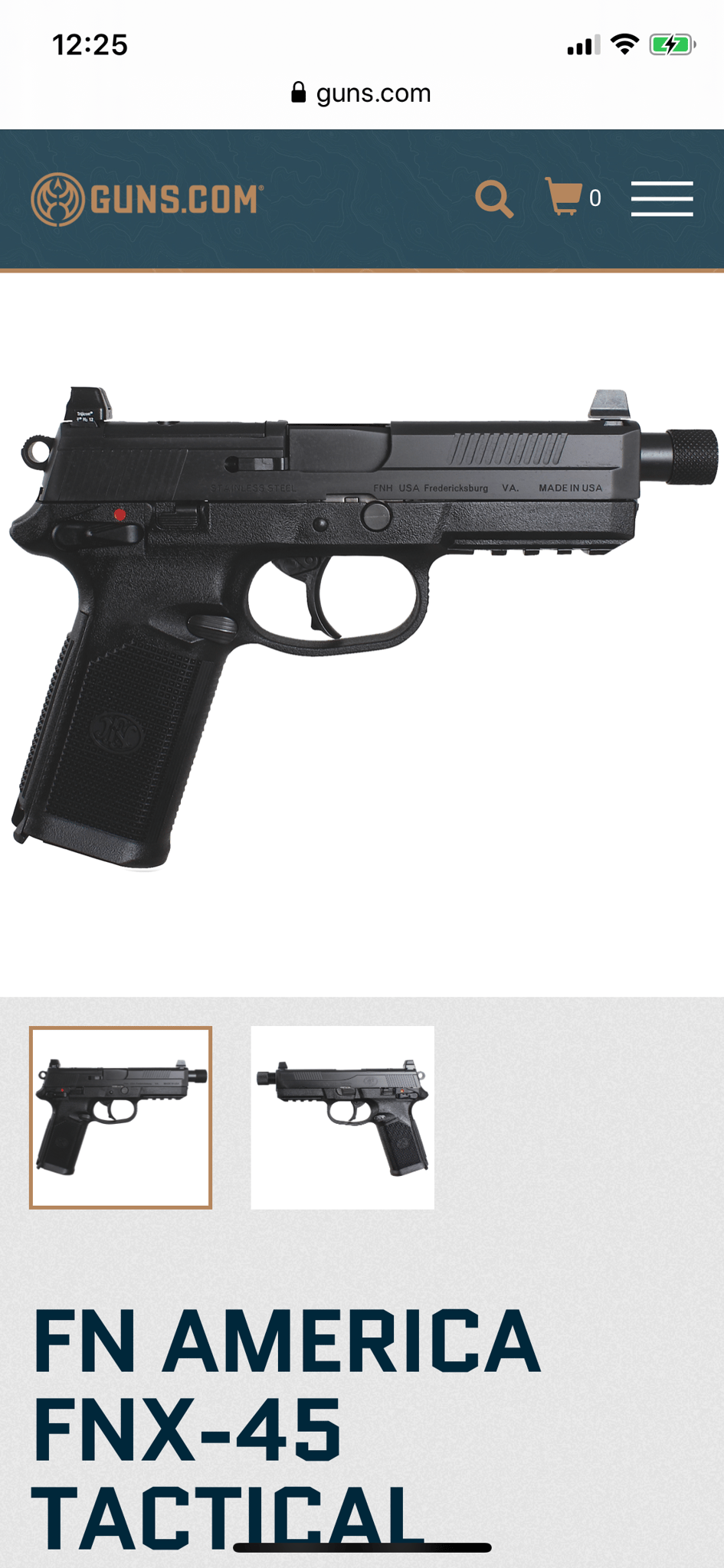 Fn Fnx-45 Tactical - For Sale - New
