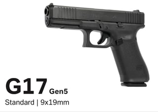 Glock 17 Gen 5 - For Sale - New