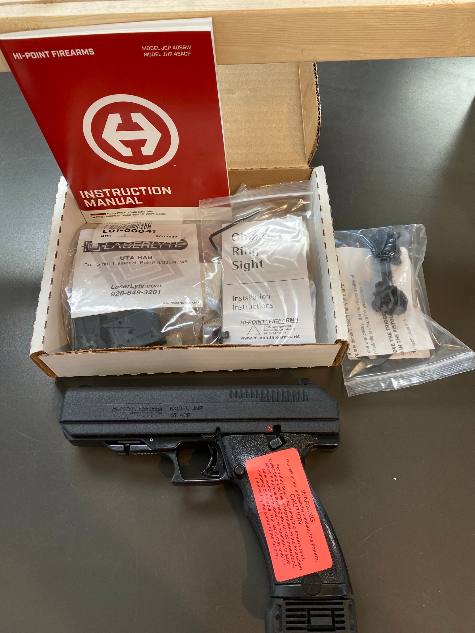 Hi-point Jhp With Laserlyte Laser - For Sale - New