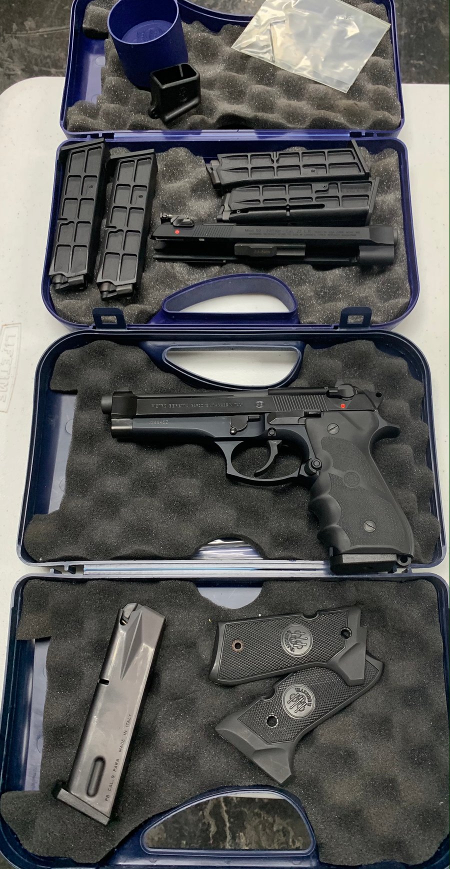 Beretta 92fs 9mm With 22 lr Conversion Kit For Sale Guns