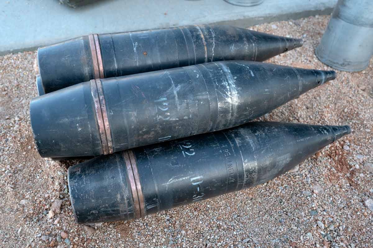 few rounds for the Russian 122mm