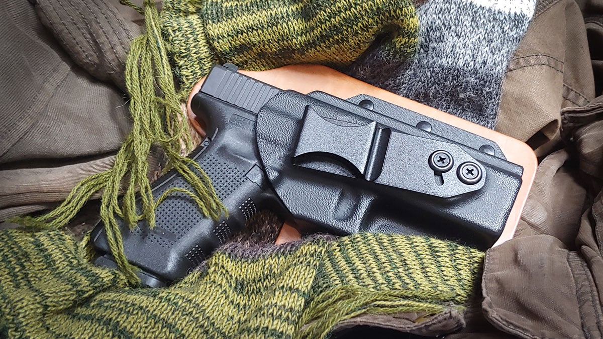 Glock 17 in holster