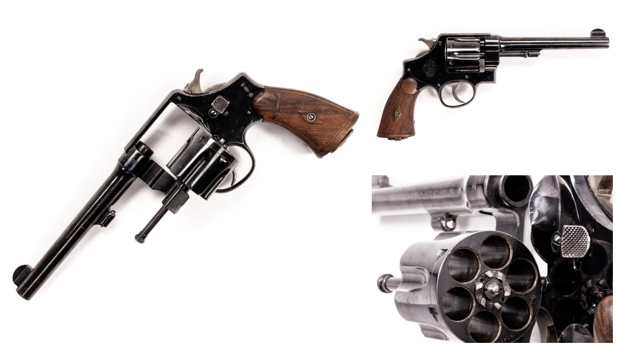 Smith Wesson revolver model 1917