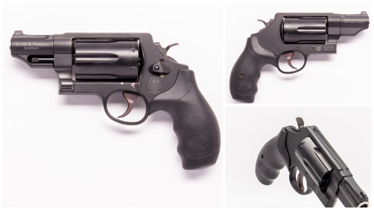 Smith Wesson revolver model Governor