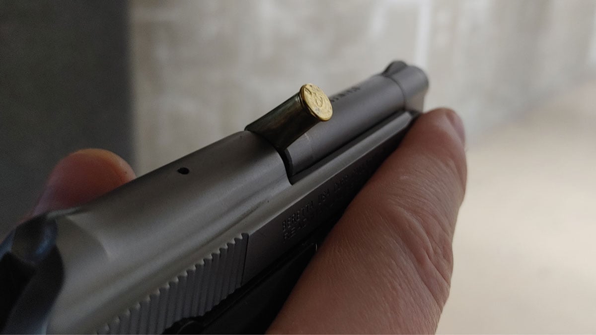 Beretta 21A Jam