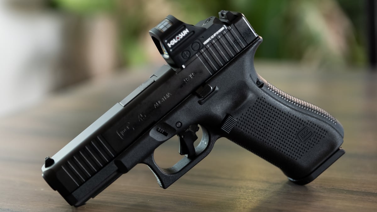 Glock 45 on a table