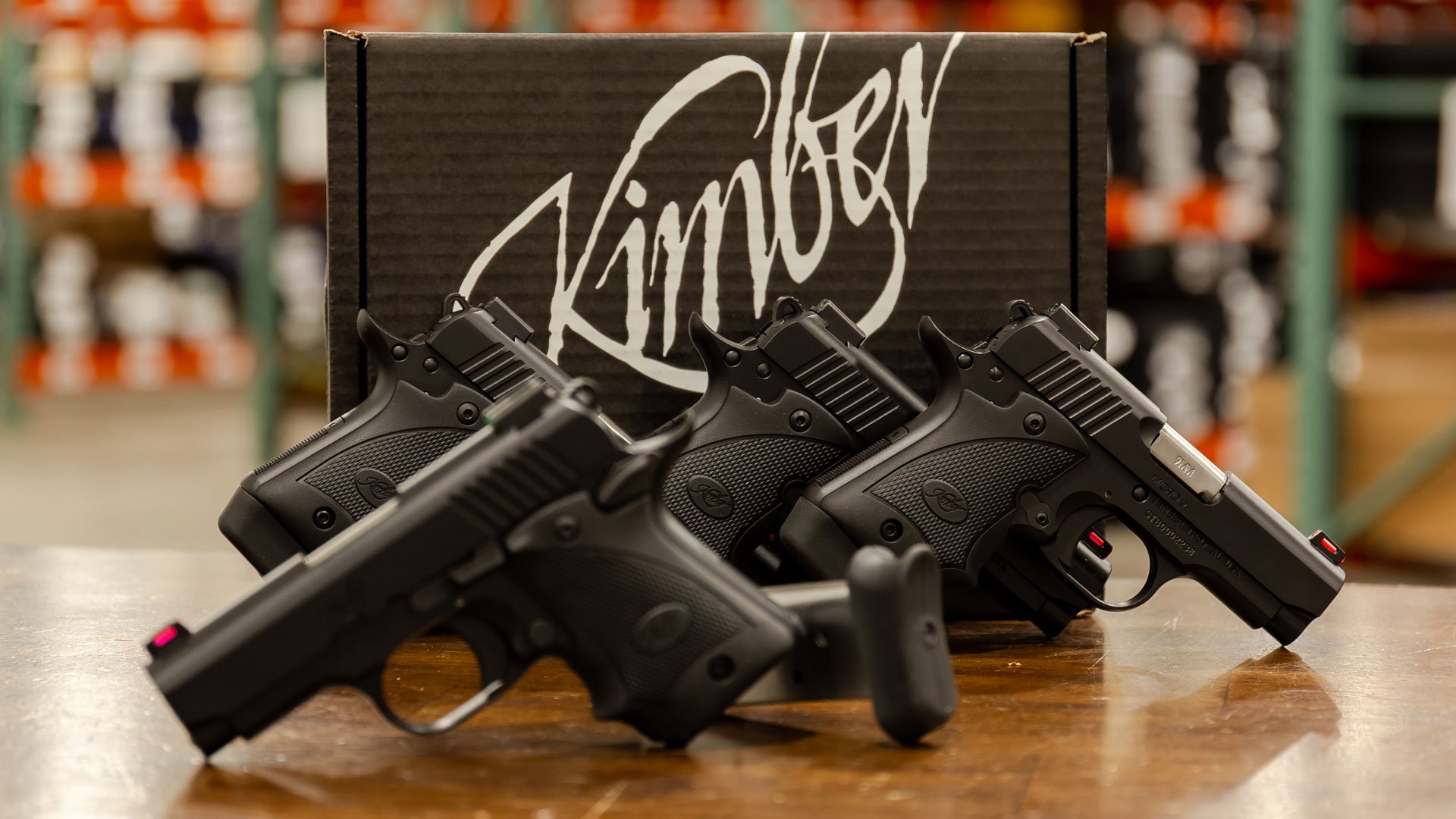 Kimber Micro 9mm on a table