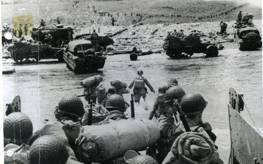 D-Day landing craft