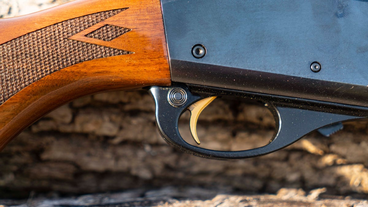 Remington 870 Wingmaster shotgun safety