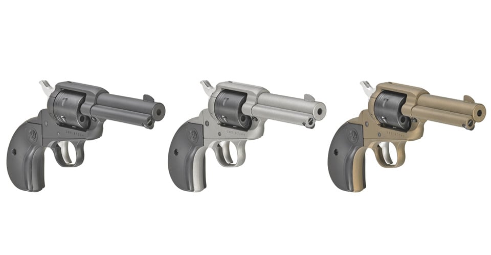 Ruger Birdshead-style Wrangler .22LR