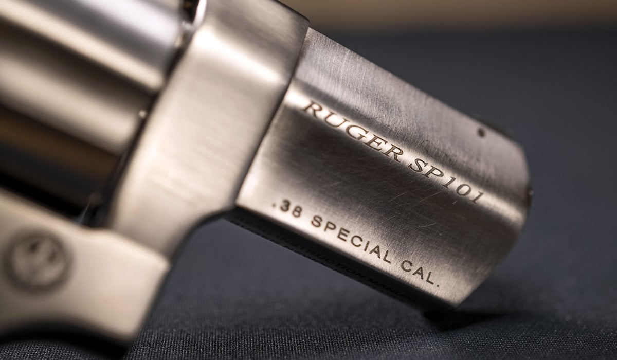 ruger sp101 revolver snubnose .38 special pistol
