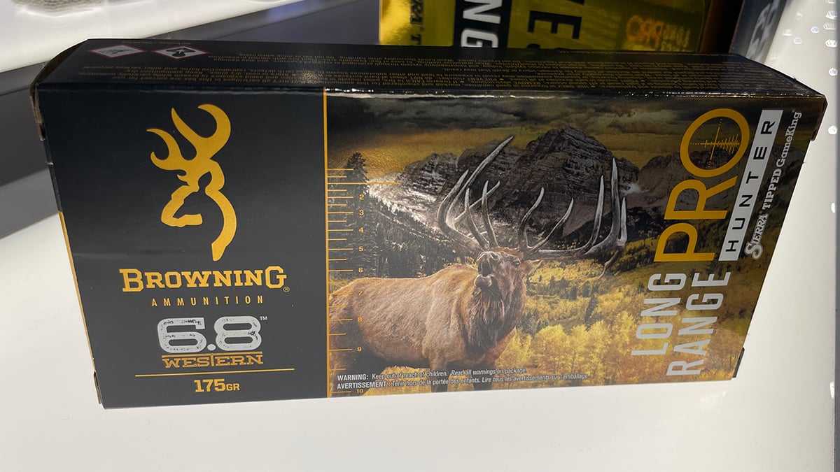 Browning 6.8 Western Long Range at SHOT 2022