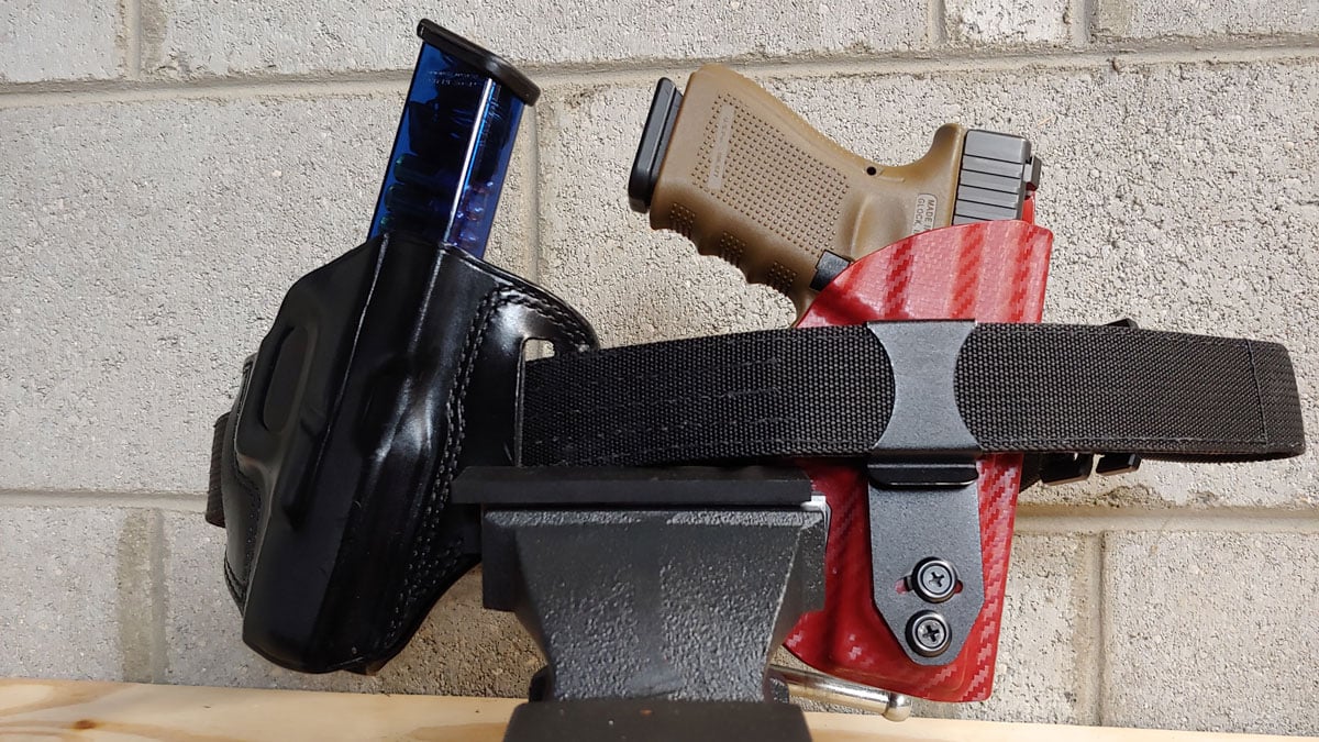 Glock 19 in a Kydex IWB Holster