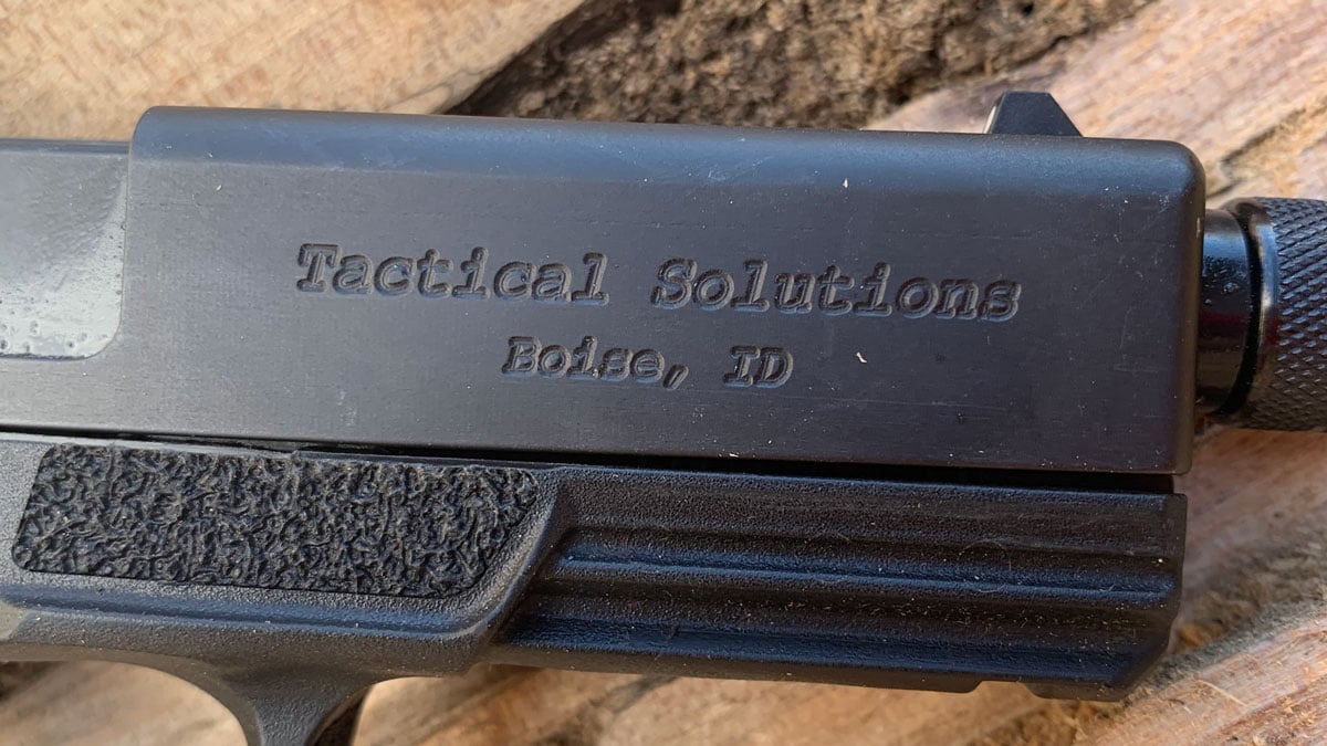 Tactical Solutions slide
