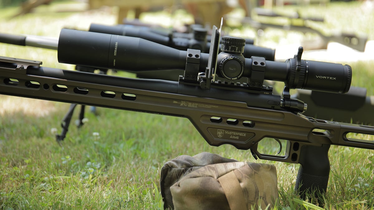 Rifle on the range