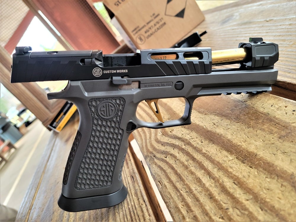 Sig Sauer P320 at the Shooting Sports Showcase