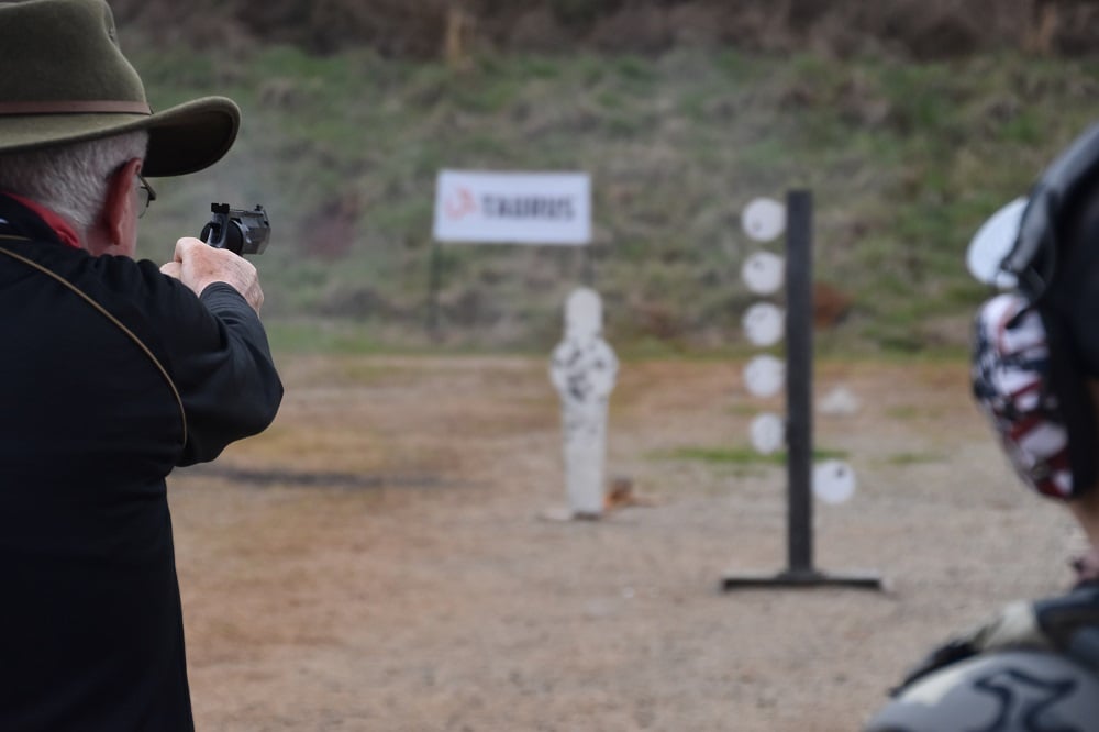 Taurus range at the Shooting Sports Showcase