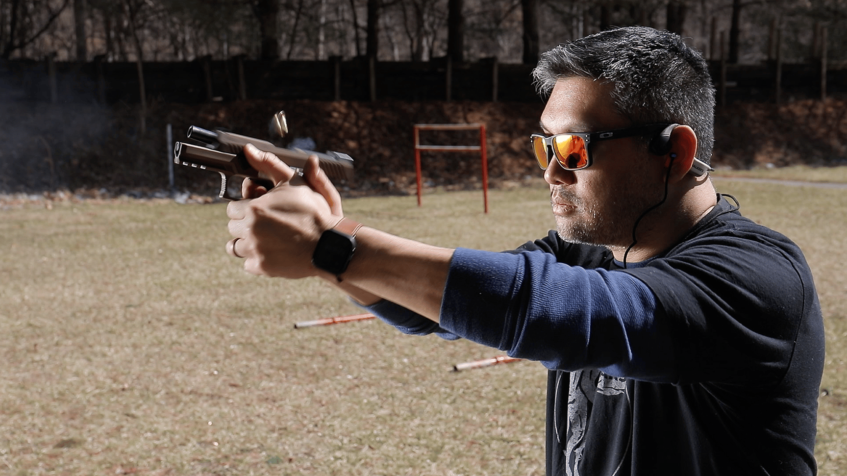 Sig P320 M18 at the range