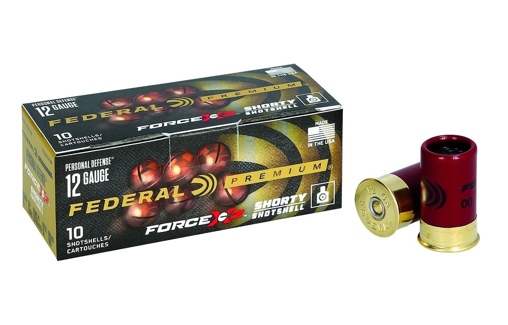 Federal's Force X-2 00 buck 1.75-inch Shorty shotgun shell