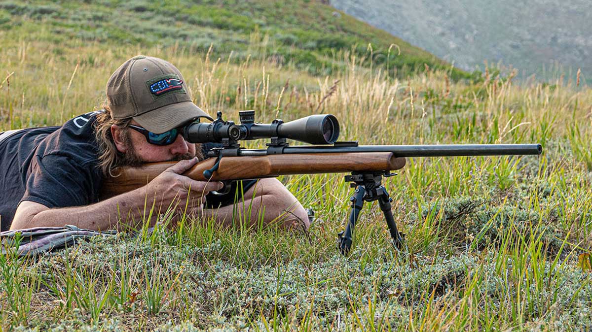 Model 70 with a riflescope