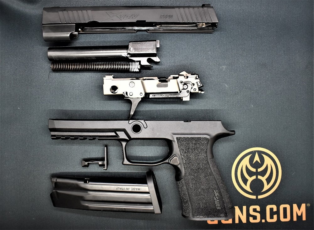 The new SIG P320 XTen 10mm pistol