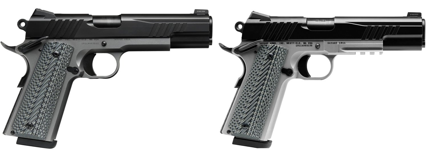 The new Savage 1911 line