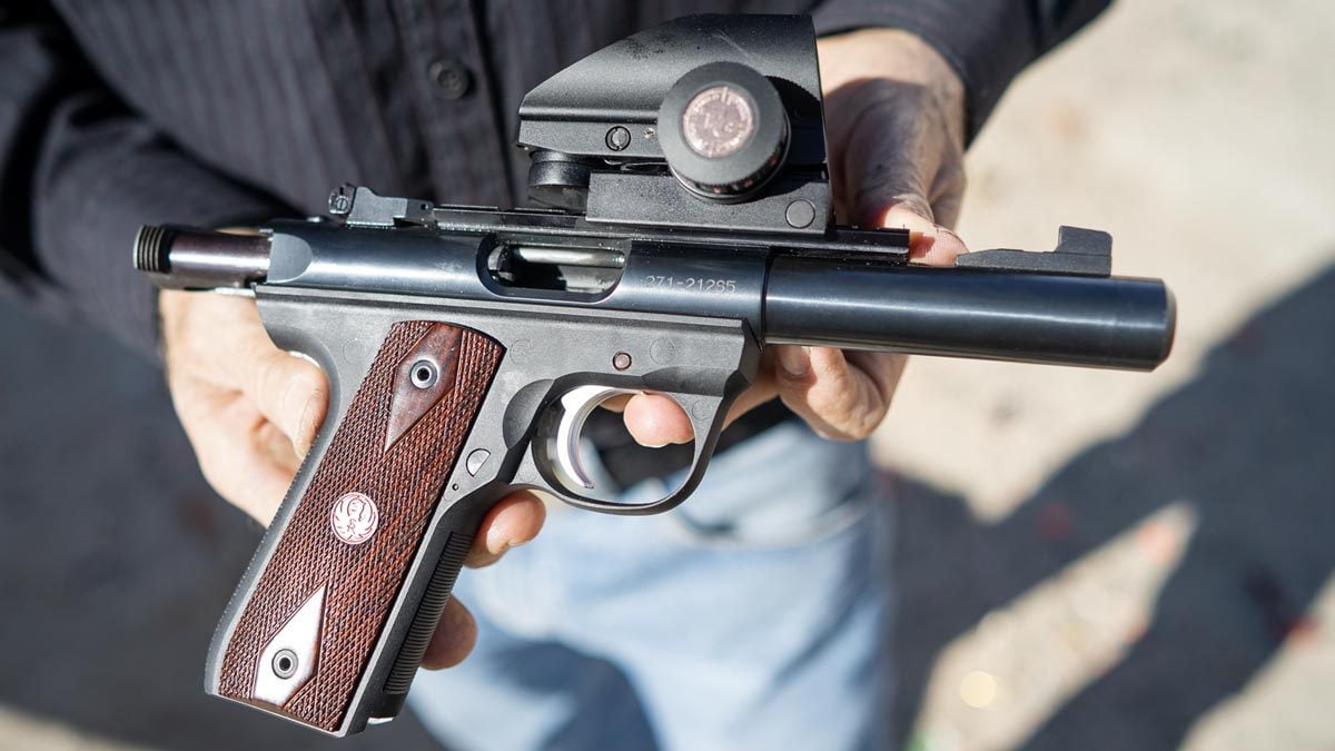 Ruger .22/45 Mark III Target Model pistol