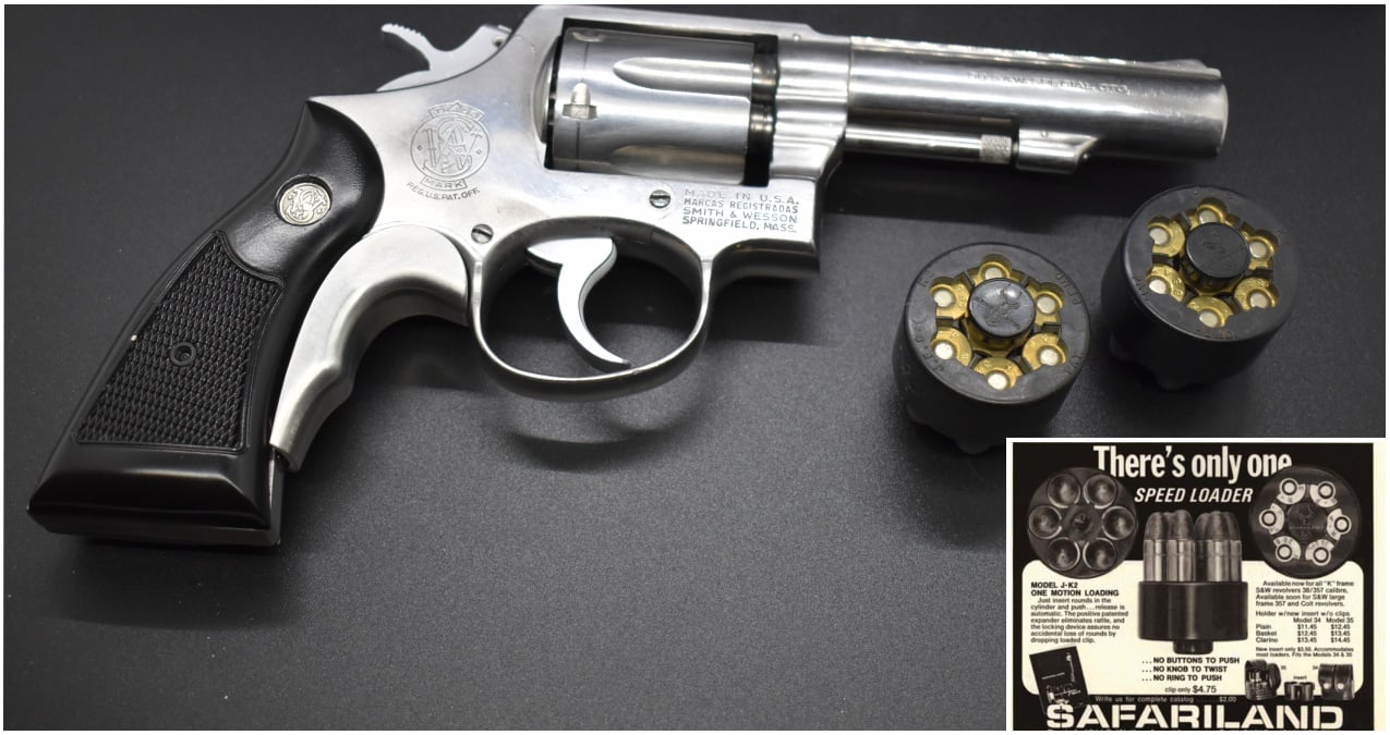 Smith & Wesson Model 64 with Safariland speedloaders