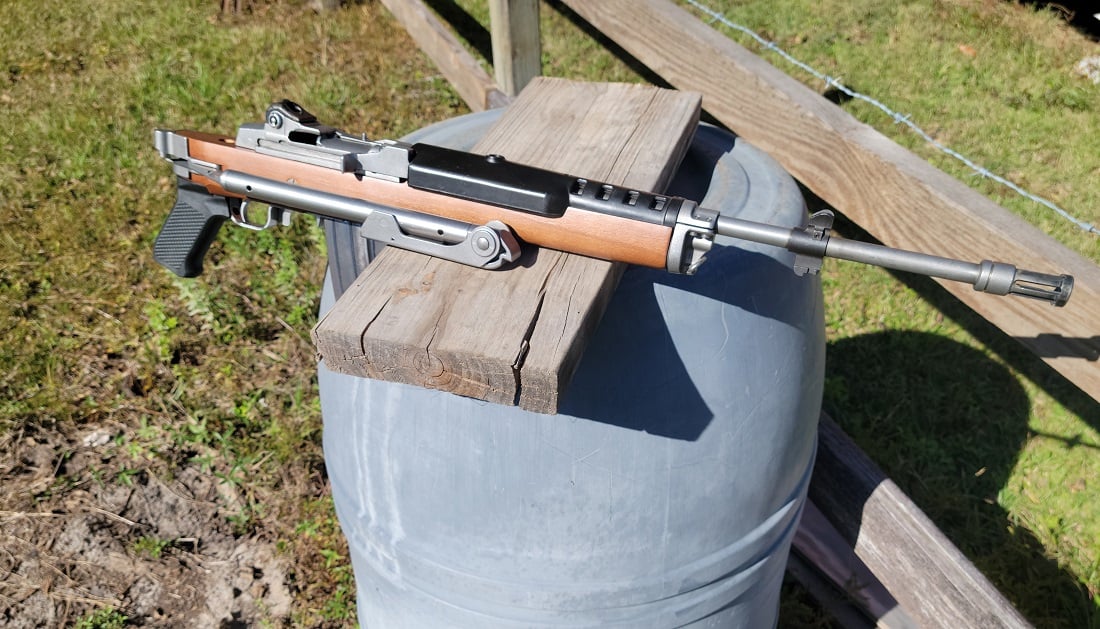 Ruger Mini-14 GB with folding stock