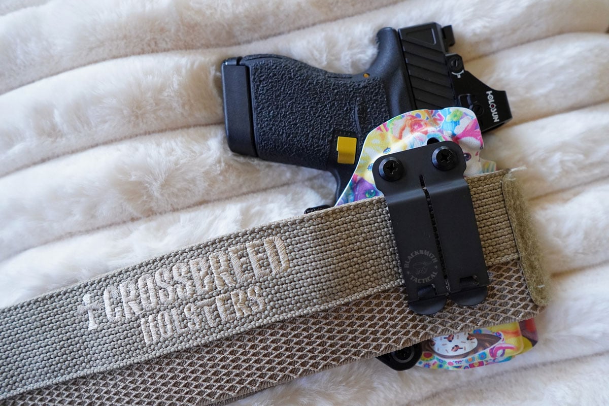 Crossbreed Holsters Liberty band with DCC Monoblock metal clip 