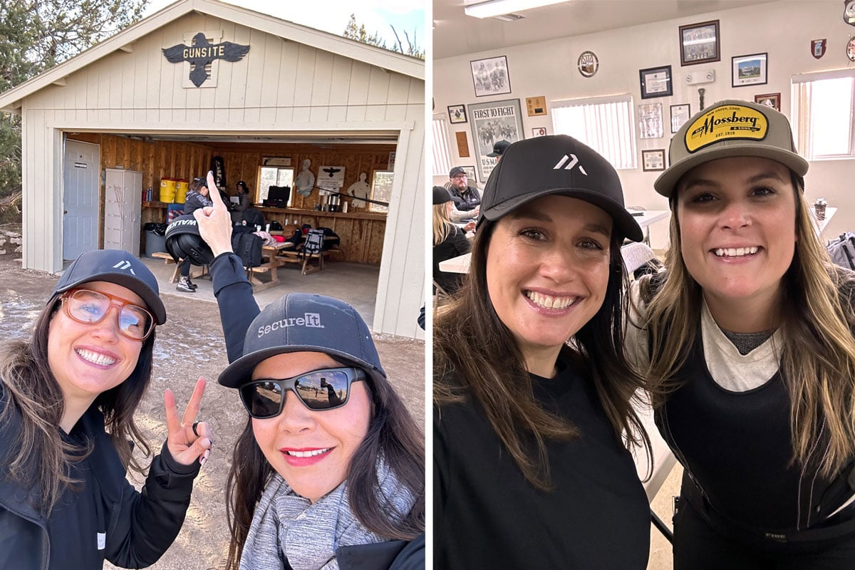 Women at Gunsite Academy class