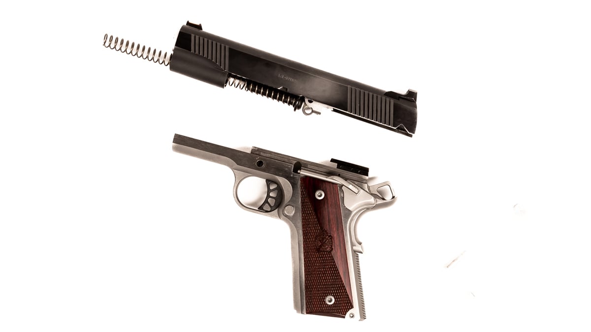 1911 slide taken off frame