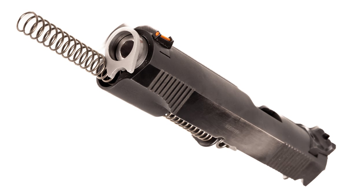 1911 with barrel removed