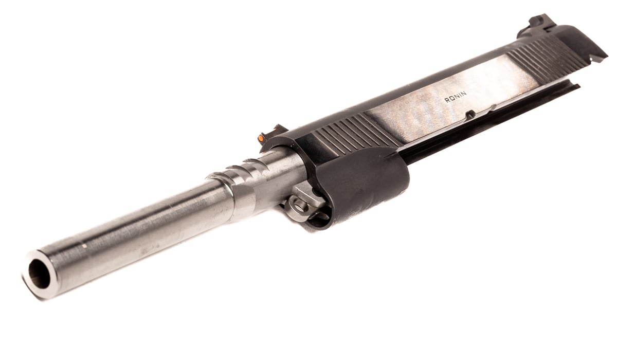 1911 non tilt barrel displayed on white background