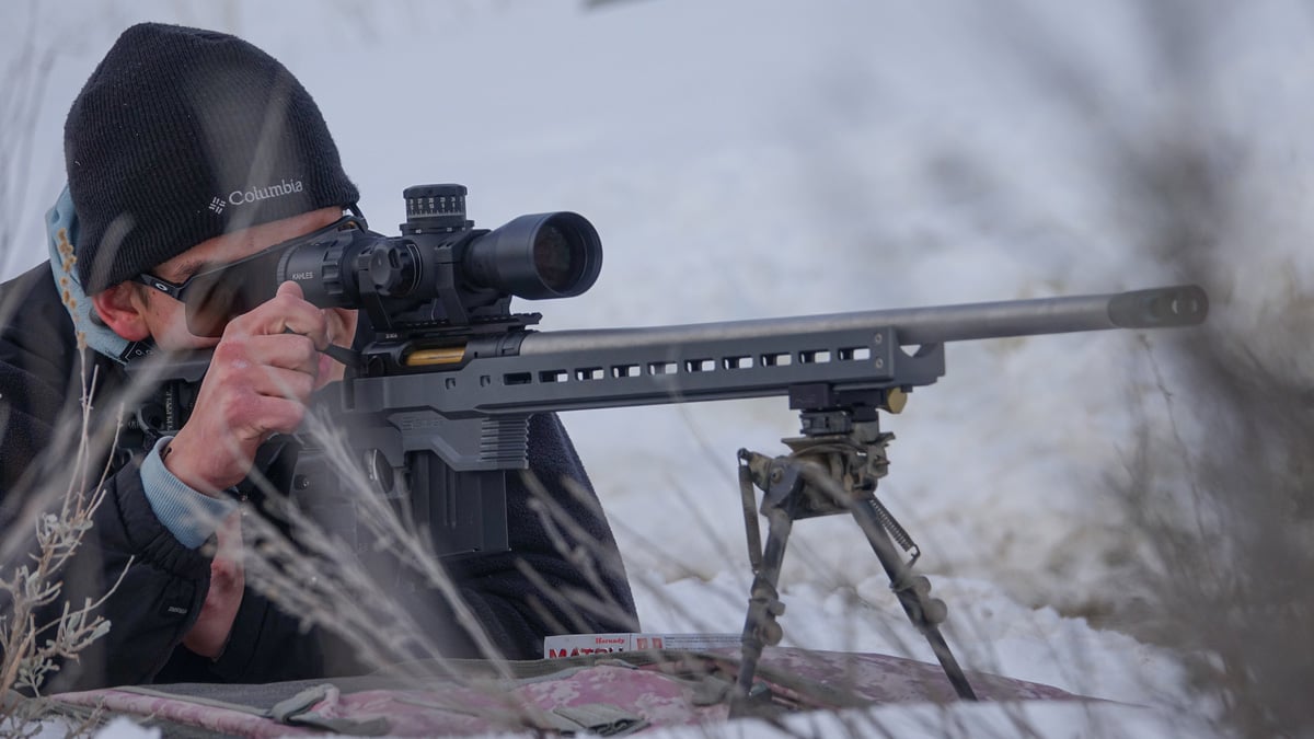 Savage 110 Elite Precision 6.5 Creedmoor Rifle with Harris bipod