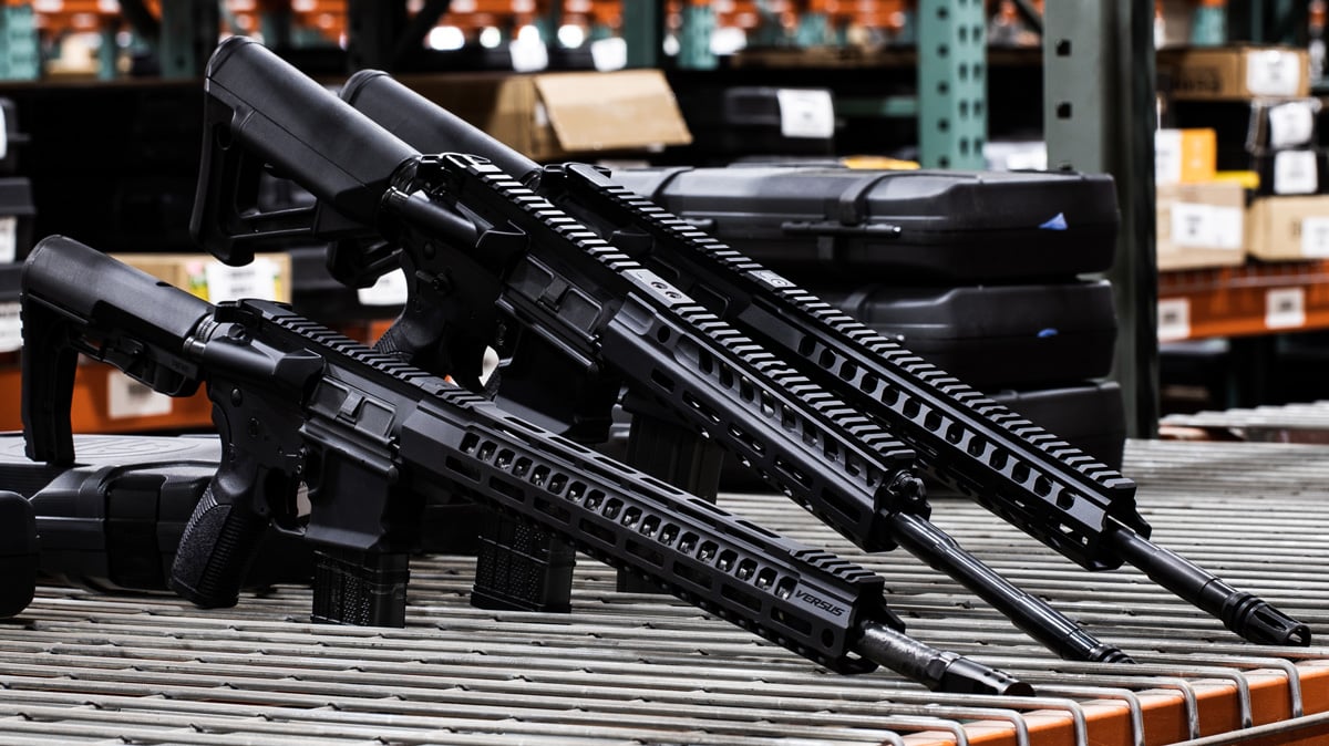 Caracal rifles CAR814 A2 Patrol, CAR816 A2, Versus Competition Rifle