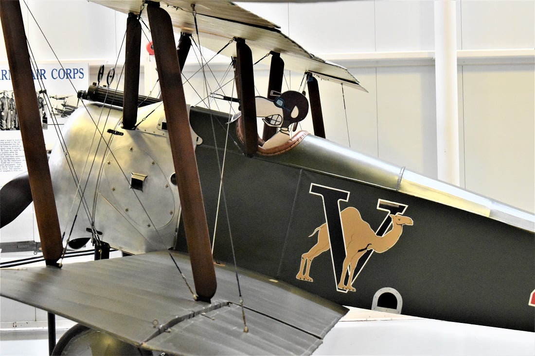 Sopwith Camel Snoopy at the U.S. Army Aviation Museum