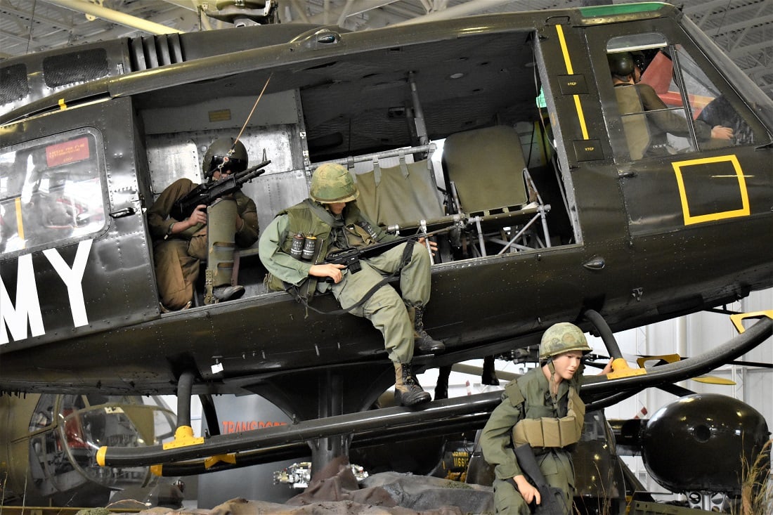 UH-1B at the U.S. Army Aviation Museum