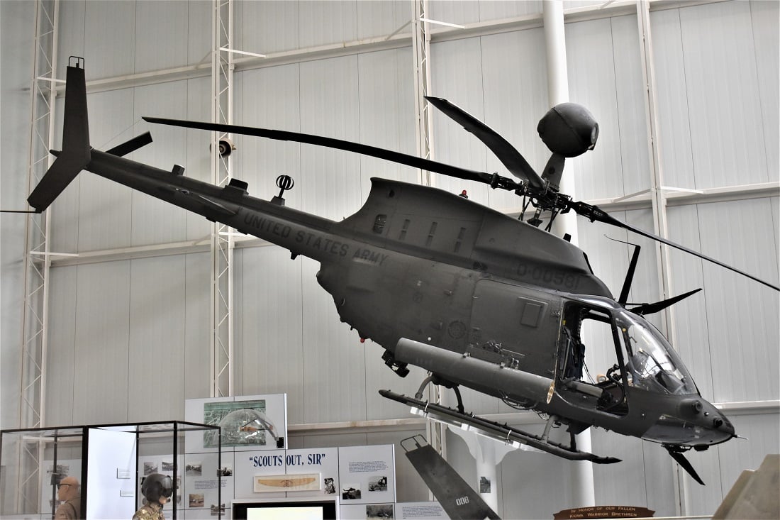 OH-58D at the U.S. Army Aviation Museum