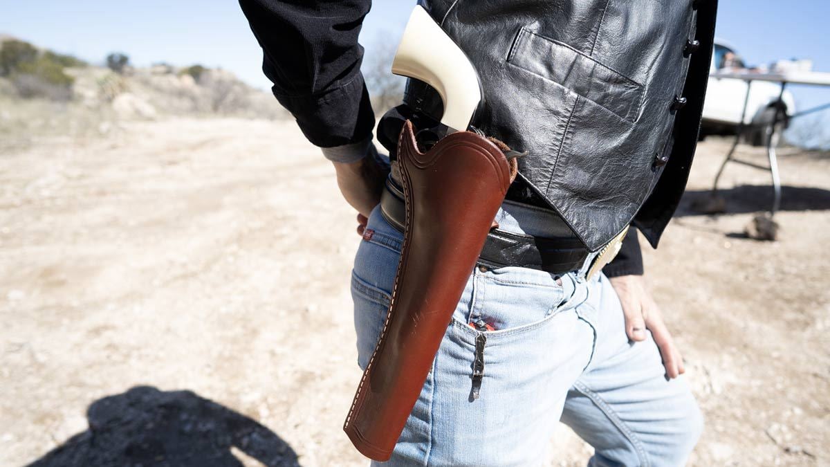 Uberti 1851 Navy Conversion Wild Bill .38 Special revolver