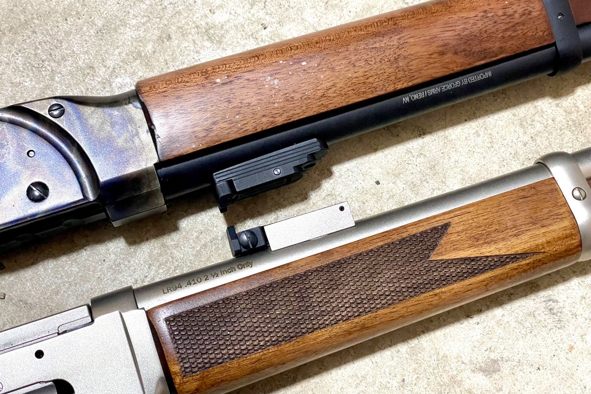 GForce Arms LVR410 and TriStar LR94 Lever Action .410 shotguns