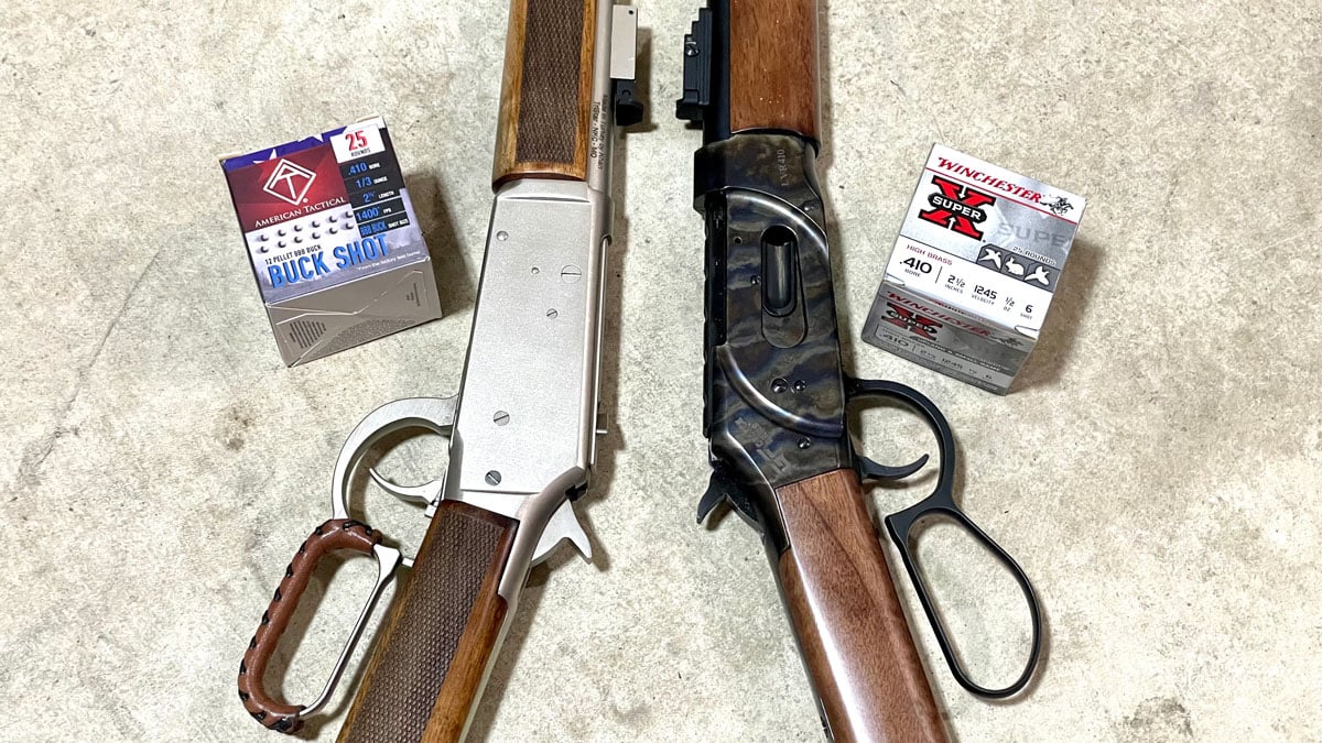 GForce Arms LVR410 and TriStar LR94 Lever Action .410 shotguns