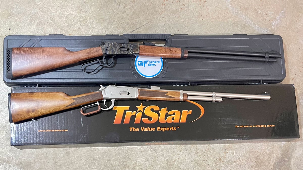GForce Arms LVR410 and TriStar LR94 Lever Action .410 shotguns