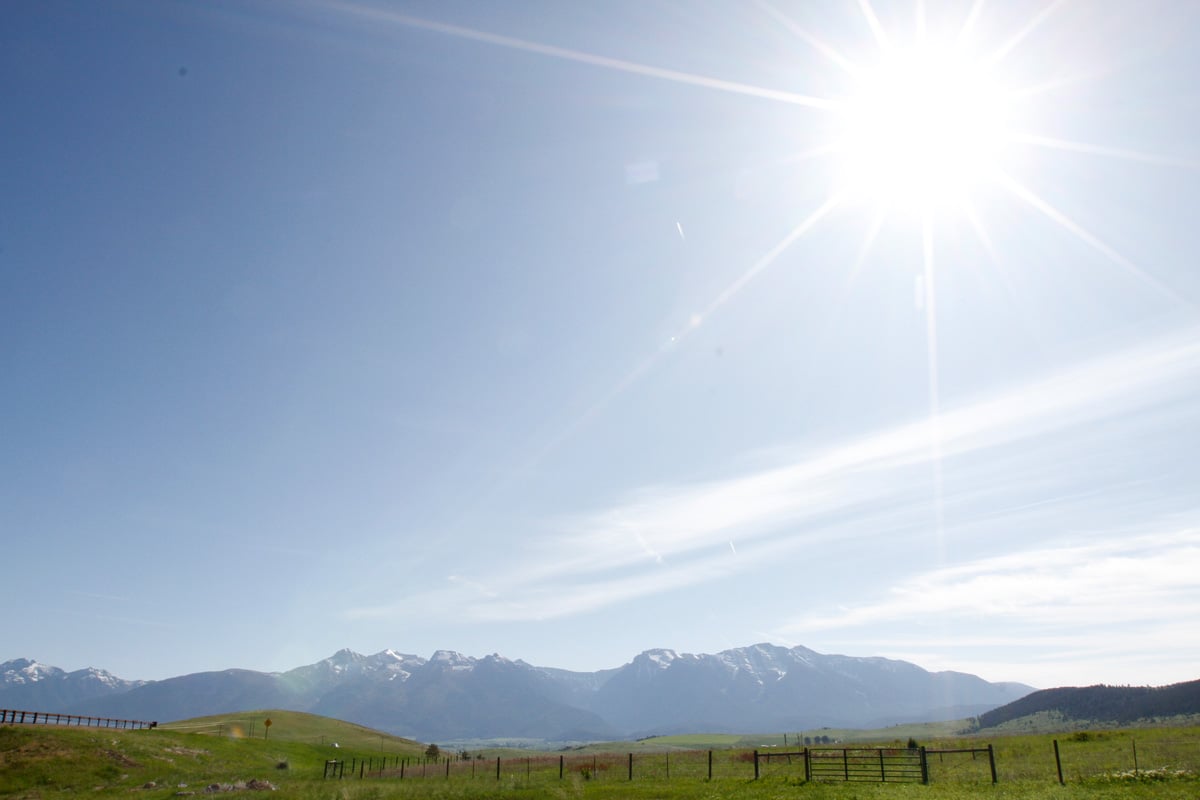 Mission Mountains in Montana