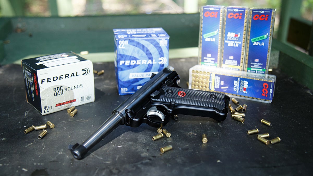 Ruger Mark IV .22 LR pistol,