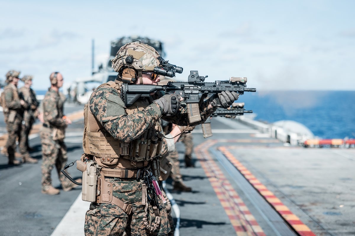 26th MEU (SOC) USS Bataan 2023 HK M27
