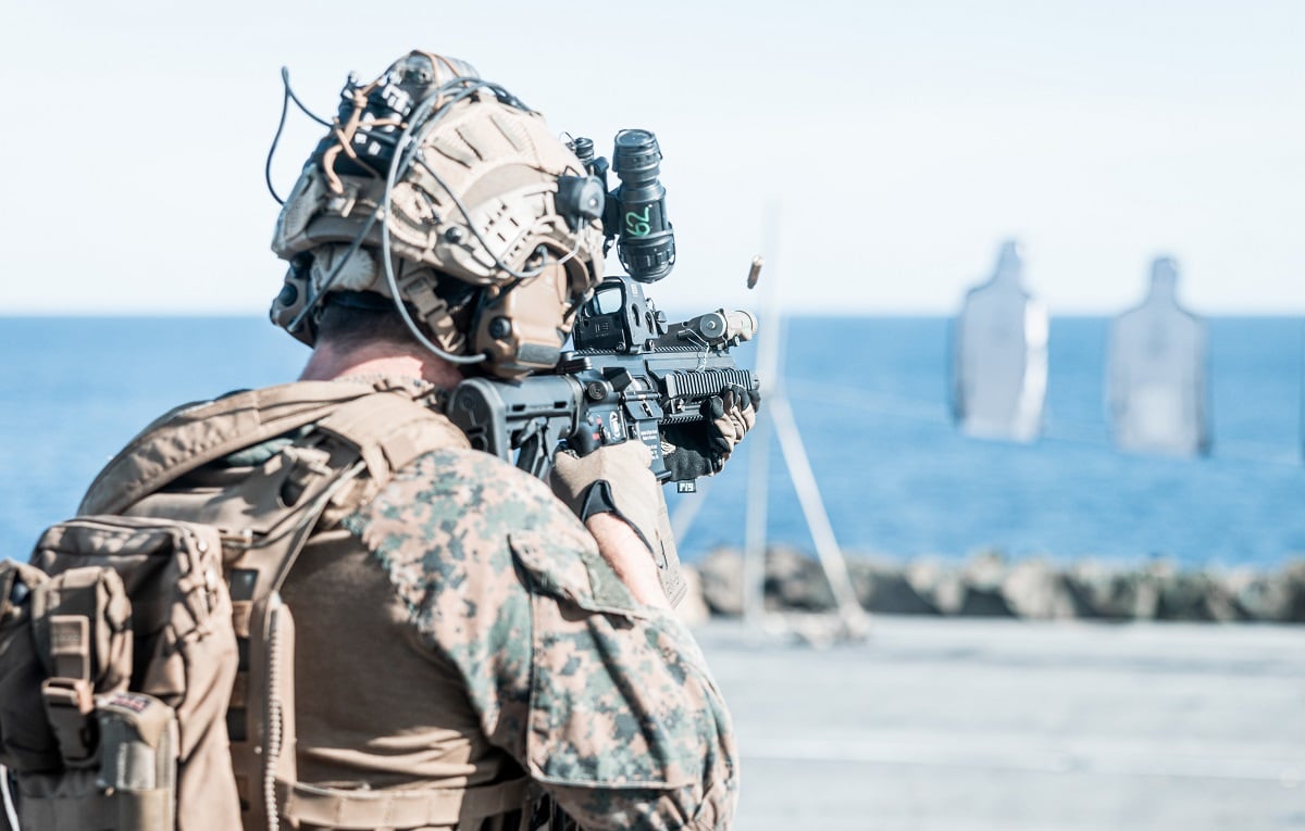 26th MEU (SOC) USS Bataan 2023 HK M27