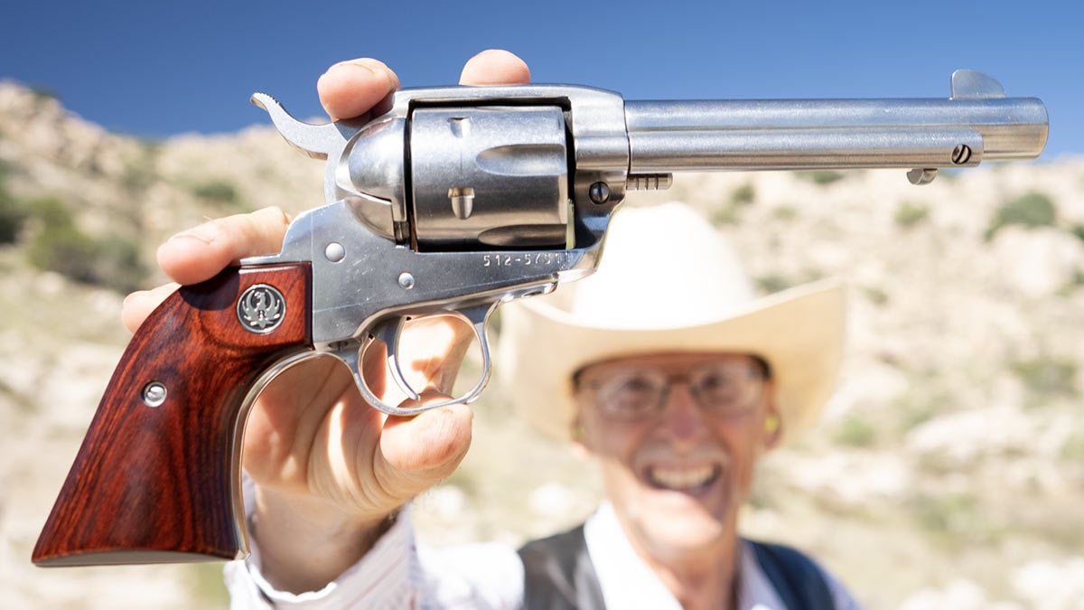 Ruger New Vaquero Stainless .45 Colt revolver