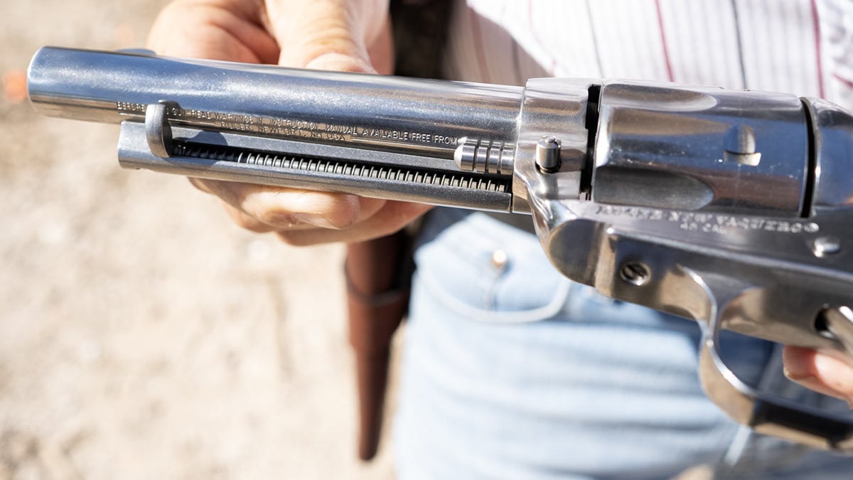Ruger New Vaquero Stainless .45 Colt revolver